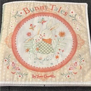 Bunny tales fabric book